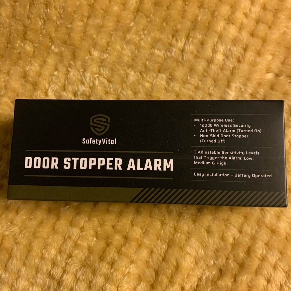 New! Door stop alarm by SAFETY VITAL. - Picture 2 of 5